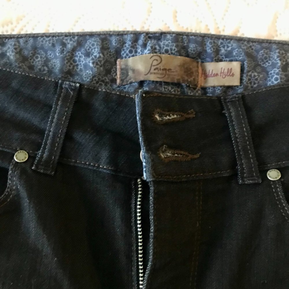 Paige Brand Dark Denim Jeans